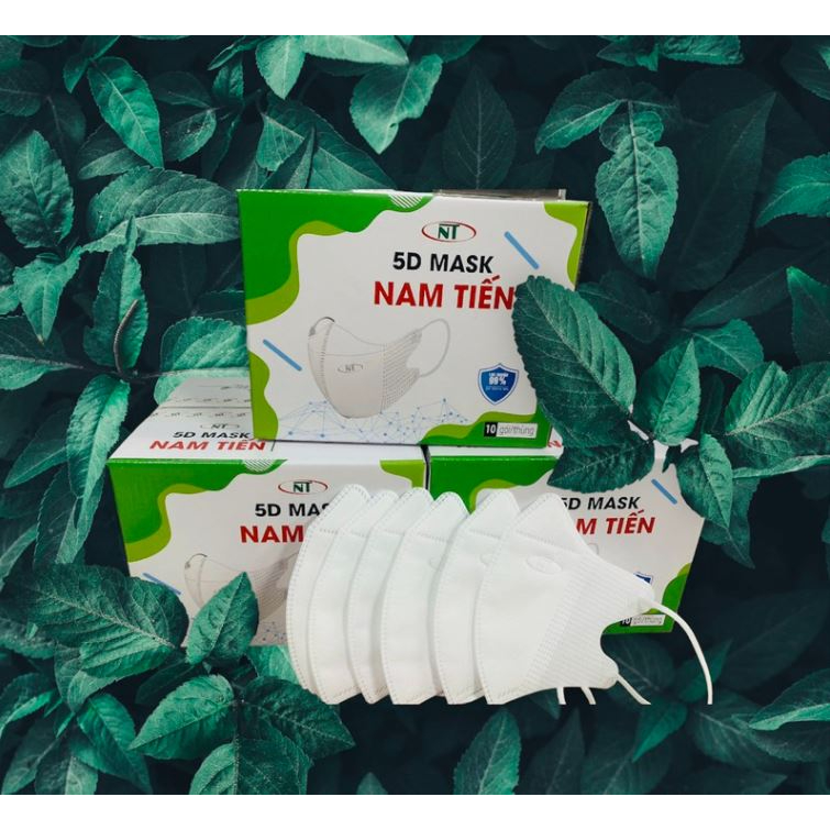 Khẩu trang 5D HỘP 100 CHIẾC SIÊU KHÁNG KHUẨN
