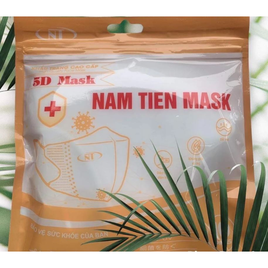 Khẩu trang 5D HỘP 100 CHIẾC SIÊU KHÁNG KHUẨN