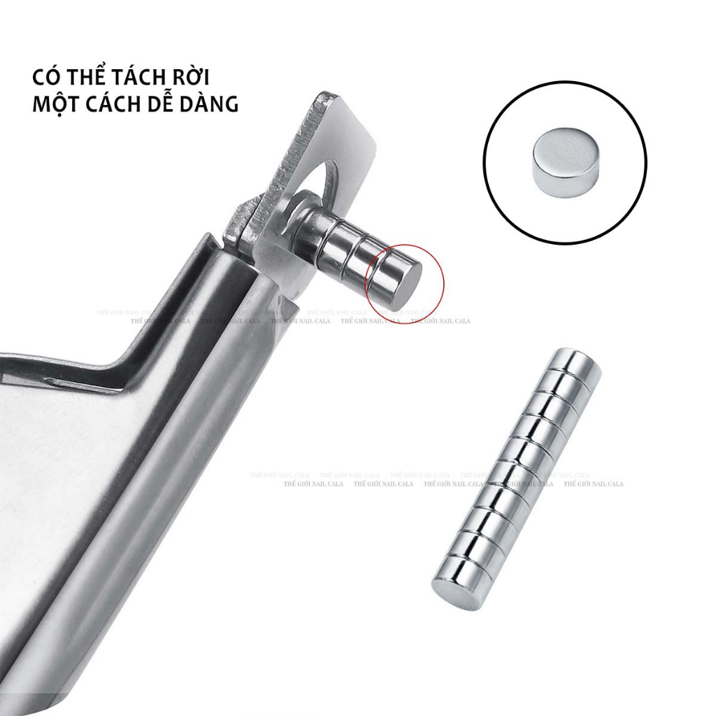Nam châm làm nail chuyên dụng  - Nam châm mắt mèo - Nam châm tròn , nam châm hình trụ làm móng