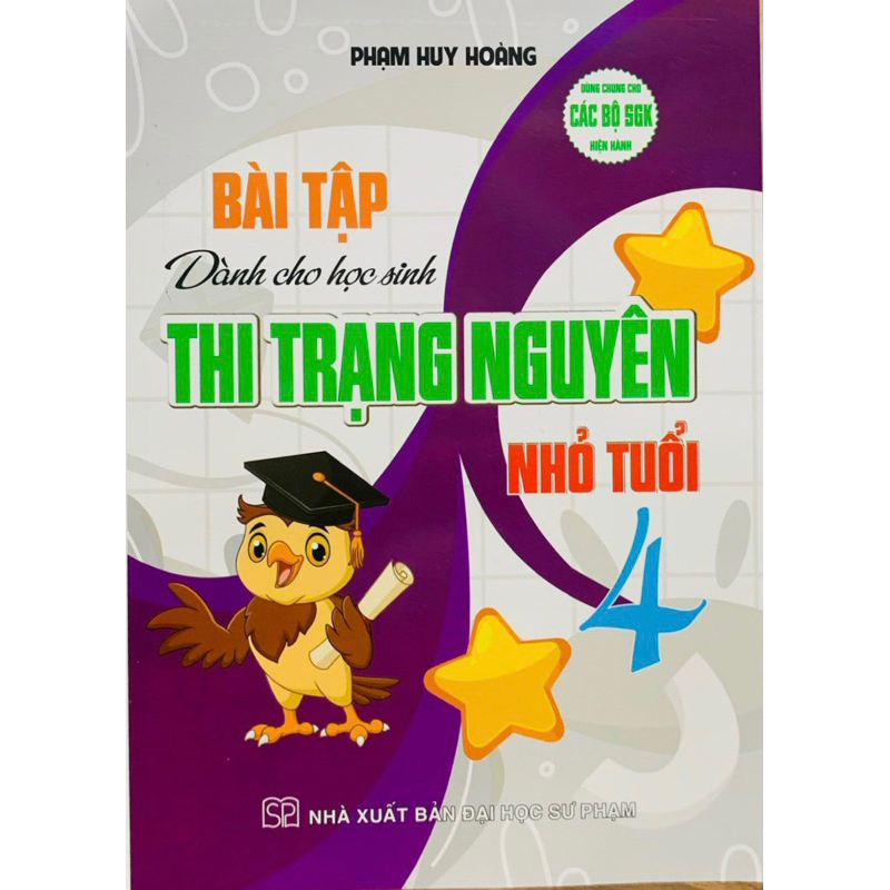 Sách - Bài tập dành cho học sinh thi trạng nguyên nhỏ tuổi 4