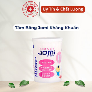 Tăm Bông Jomi Cho Bé.Lọ 160 Que Bông Lau Tai Vệ Sinh An Toàn Từ Nhật Bản