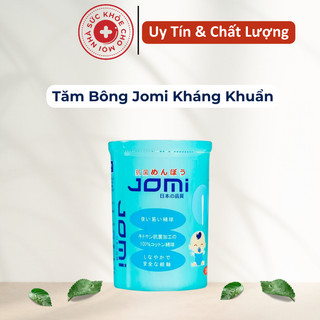 Tăm bông cho trẻ sơ sinh Jomi,vệ sinh lau tai mũi cho bé.Lọ 200 que nhỏ 2 đầu