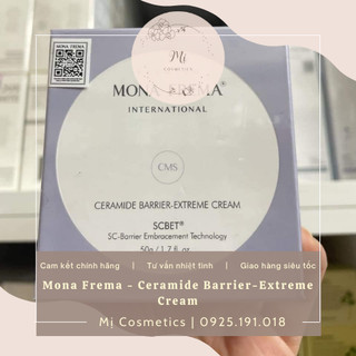 Mona Frema CMS Ceramide Barrier Extreme Cream Kem dưỡng ẩm khóa ẩm dạng kem