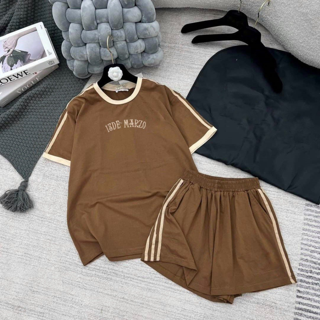 Bộ quần áo thun hè "Gấu" 14-45kg cho bé gái 4-14 tuổi. Thiết kế đẹp, xịn sò. STG11 STG54