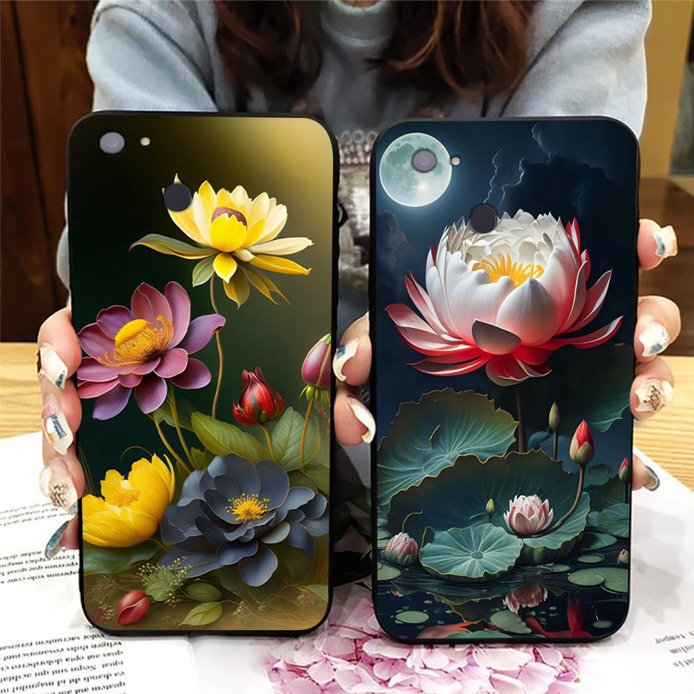 Ốp lưng oppo f5 / oppo f5 youth / oppo f7 in hình hoa sen