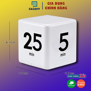 Đồng hồ Pomodoro đếm ngược quản lý thời gian trẻ em, hẹn giờ nấu ăn,tập thể dục, tập trung làm việc văn phòng
