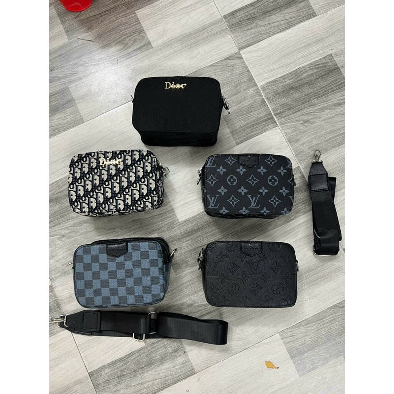 Túi đeo chéo nam, túi nam đeo chéo đi làm đi chơi thời trang , làm được cả túi xách nữ . ❌ảnh thật shop chụp dưới nền ❌