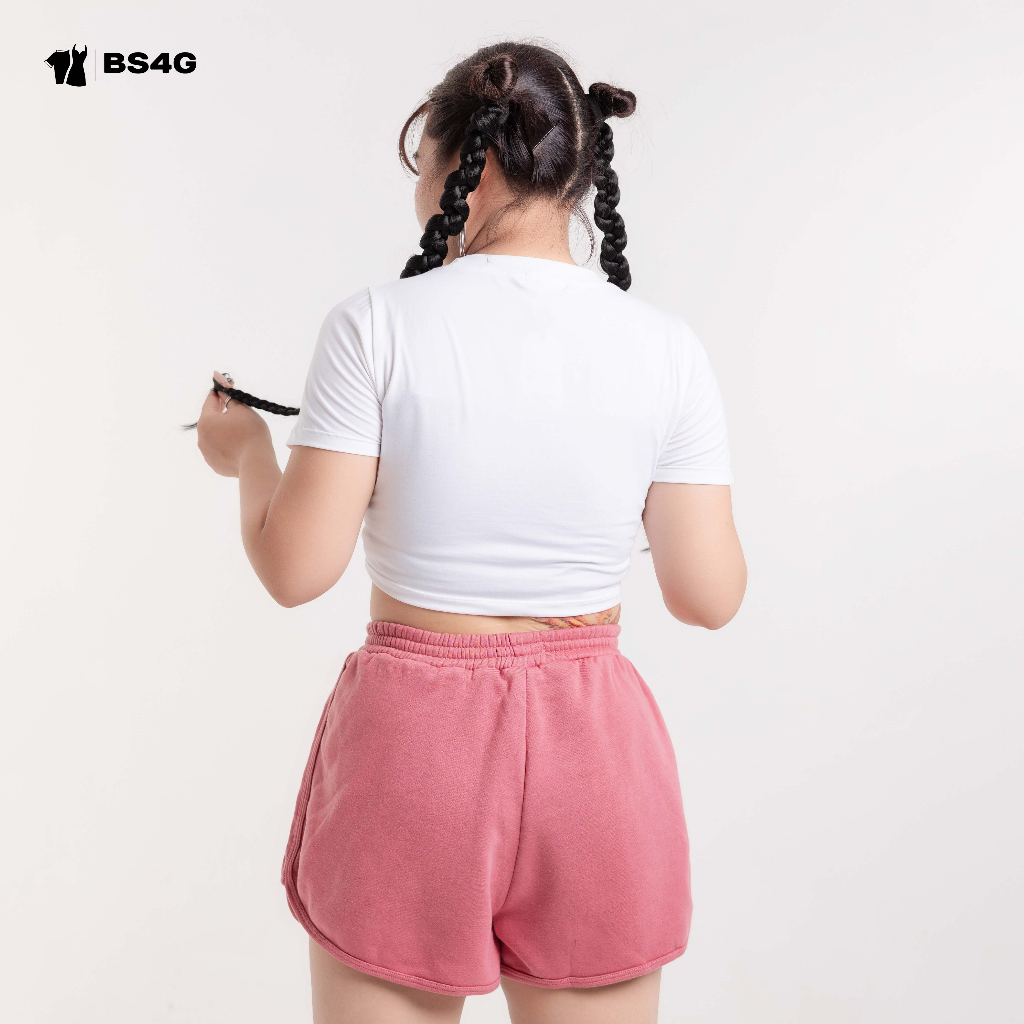 ÁO CROP THUN HÌNH CÔ GÁI CUTE BIGSIZE