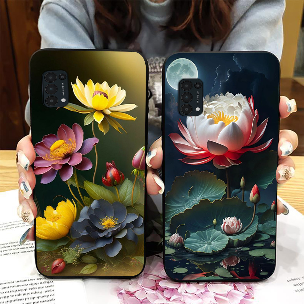 Ốp lưng oppo reno 5 / oppo reno 5 4g / oppo reno 5 5g in hình hoa sen
