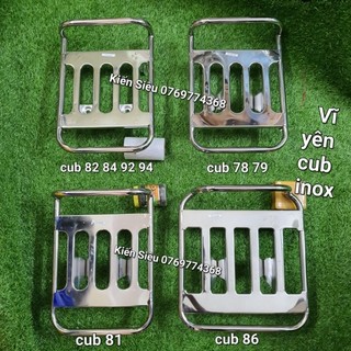 Vĩ yên xe cub 78-cánh én-81-82-84-dd-92-94 inox