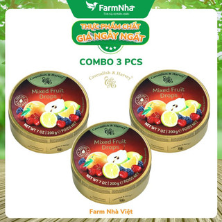 Kẹo trái cây cavendish & harvey vị all fruit 200gr - hương vị tự nhiên tuyệt vời từ đức