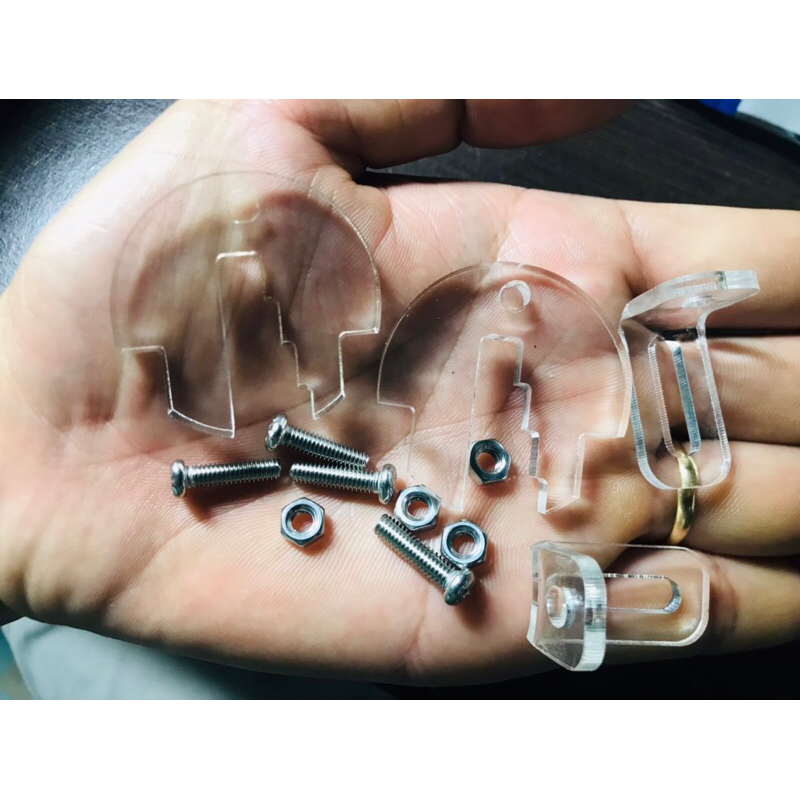 Chân quạt mica | chân nấm ACRYLIC cao cấp