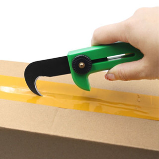 Dao móc lưỡi liềm đa năng dụng cụ rọc giấy cán nhựa - Sử dụng ốc tăng đưa dễ dàng thao tác sử dụng