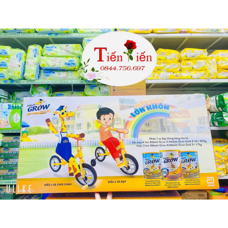 Xe đạp thăng bằng grow