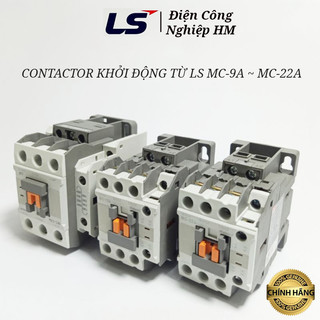 Khởi động từ contactor 3 pha ls hàng chính hãng 9a/12a/18a/22a - mc-9b, mc-12b, mc-18b, mc-22b hàng chính hãng