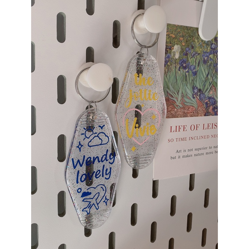 Móc khoá hotelkeychain handmade theo yêu cầu