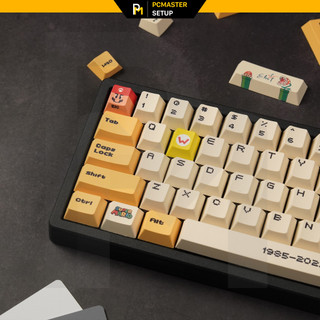 Keycap pbt Mario bản mới cherry profile ( đây không phải là bàn phím )