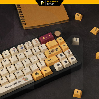 Keycap pbt Mario bản mới cherry profile ( đây không phải là bàn phím )
