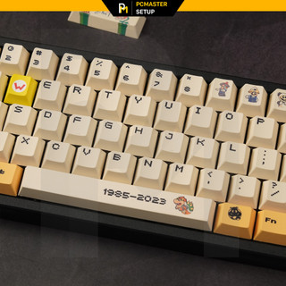 Keycap pbt Mario bản mới cherry profile ( đây không phải là bàn phím )