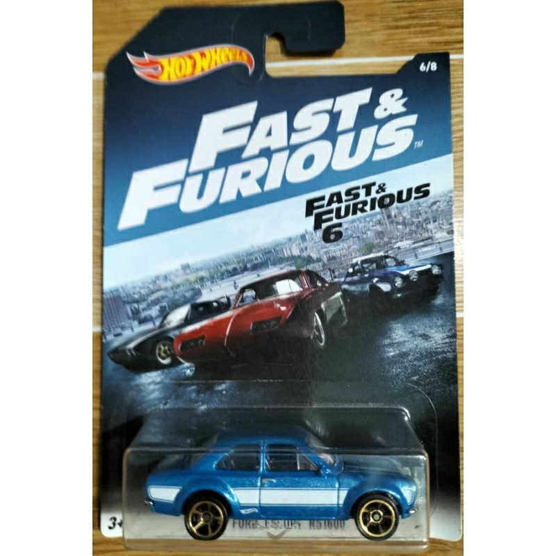 Hot wheels 2016 Fast & furious 70 ford escort rs1600