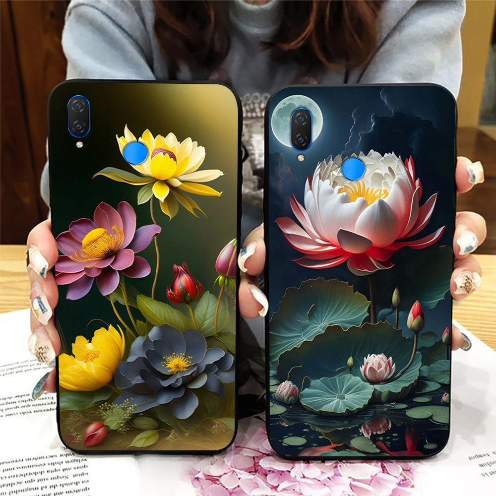 Ốp lưng huawei nova 3 / huawei nova 3i in hình hoa sen