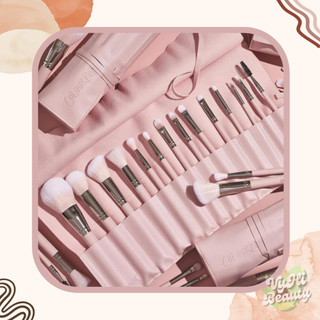 Set cọ Colourpop Smoke 'N Roses 14 cây kèm túi da