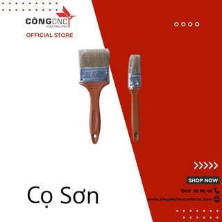 Cọ quét sơn cán nhựa – chổi quét sơn