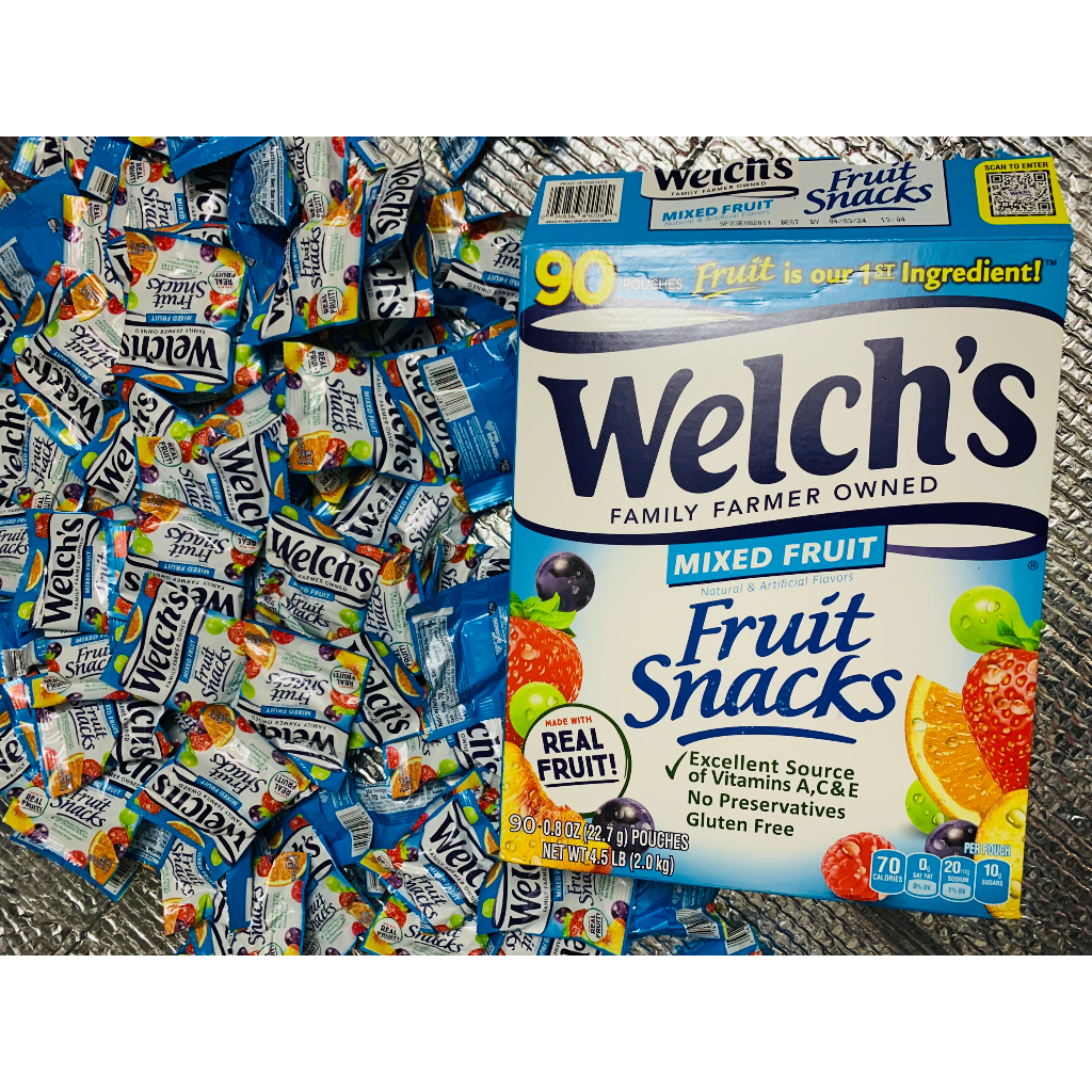 Kẹo dẻo trái cây Welch’s gói nhỏ kẹo welch 22.7gam của Mỹ