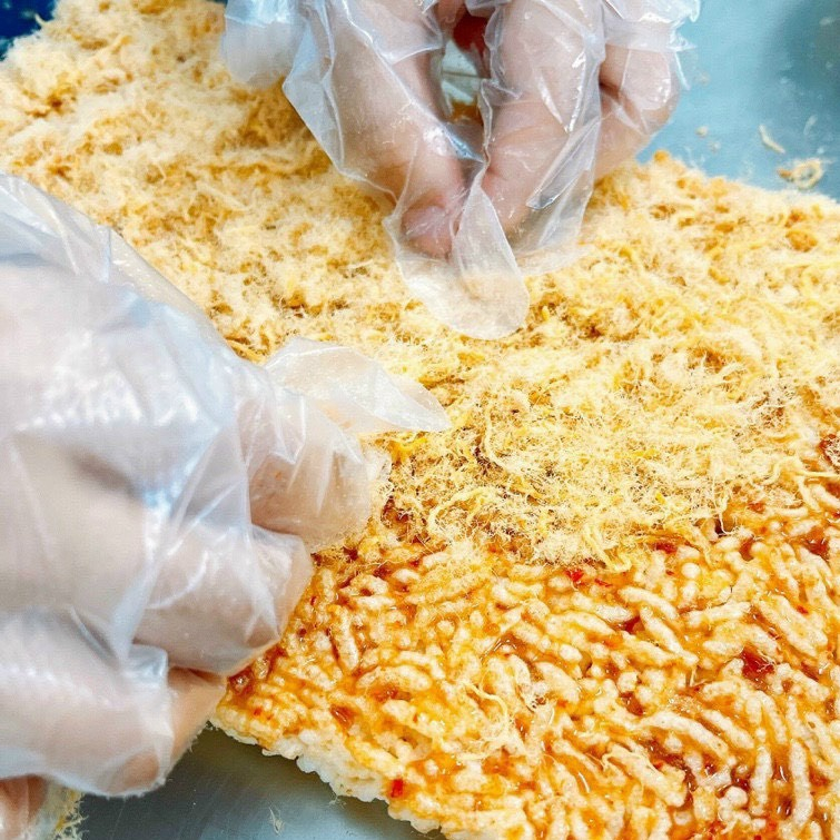 200gr Cơm cháy chà bông tiến vua - Ăn Gì Sài Gòn - Cơm cháy giòn rụm, tan trong miệng, HSD 3 tháng