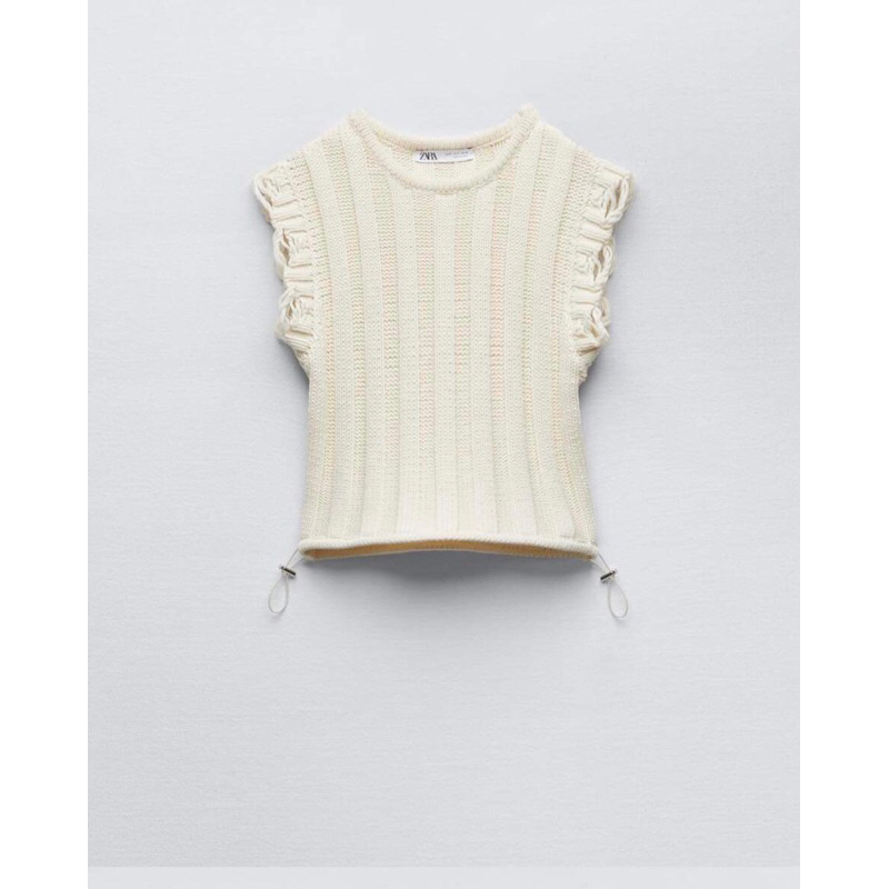 **HÀNG MỚI ZARA** Áo len gile size S newtag