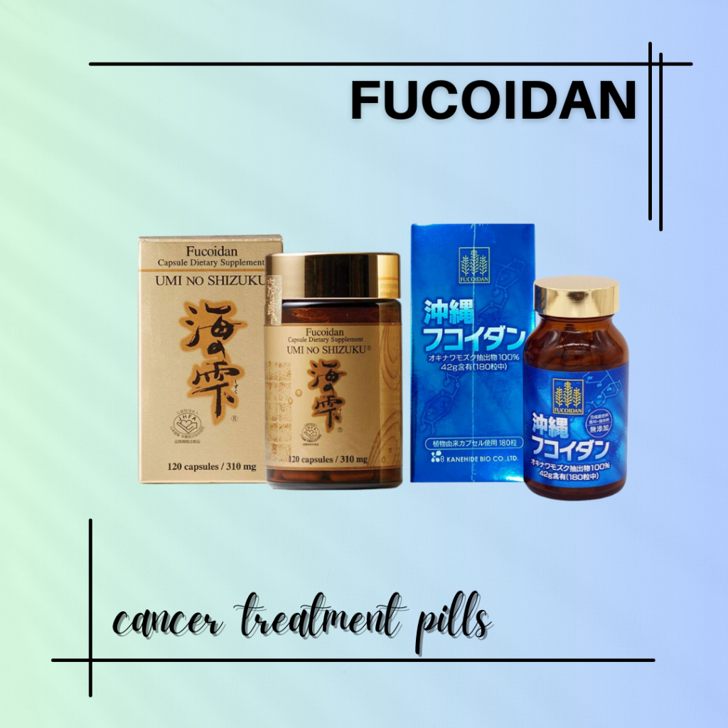 Viên uống hỗ trợ ung thư Fucoidan Nội Địa Nhật Bản
