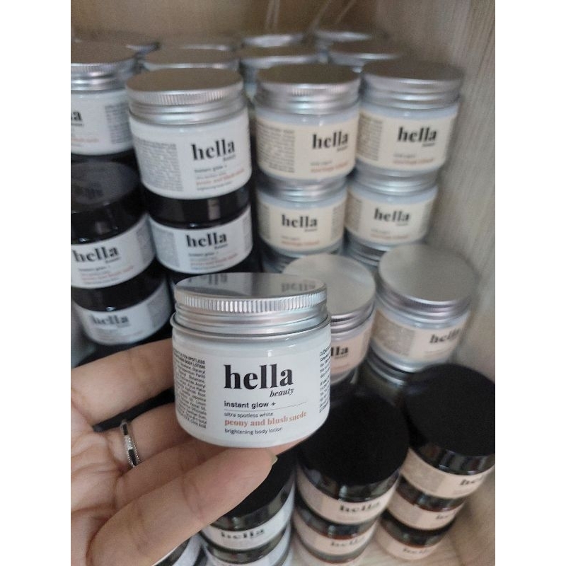 Kem Dưỡng Ẩm Trắng Da Body Yogurt Hella Beauty 50G