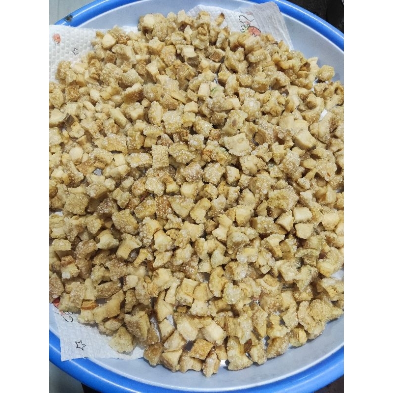 Tóp mỡ/ Tép mỡ CÓ DA nhà làm 250g ăn được Keto