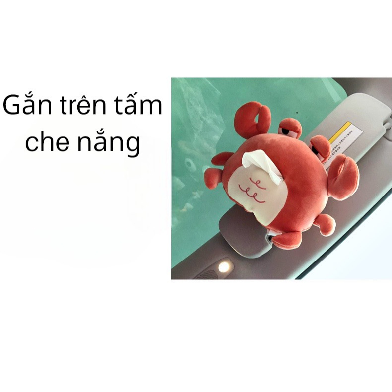 Thú cưng rút giấy theo cung hoàng đạo treo sau ghế và  gương che nắng nhiều hình đáng yêu