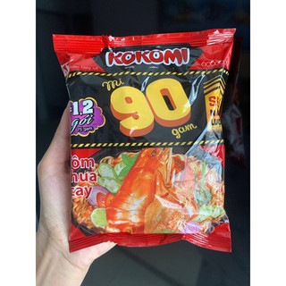(GÓI LẺ) MÌ KOKOMI 90 TÔM CHUA CAY (Gói 90G)