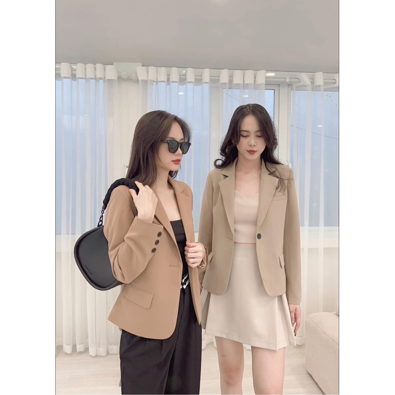 Áo vest blazer 3 cúc 3 màu