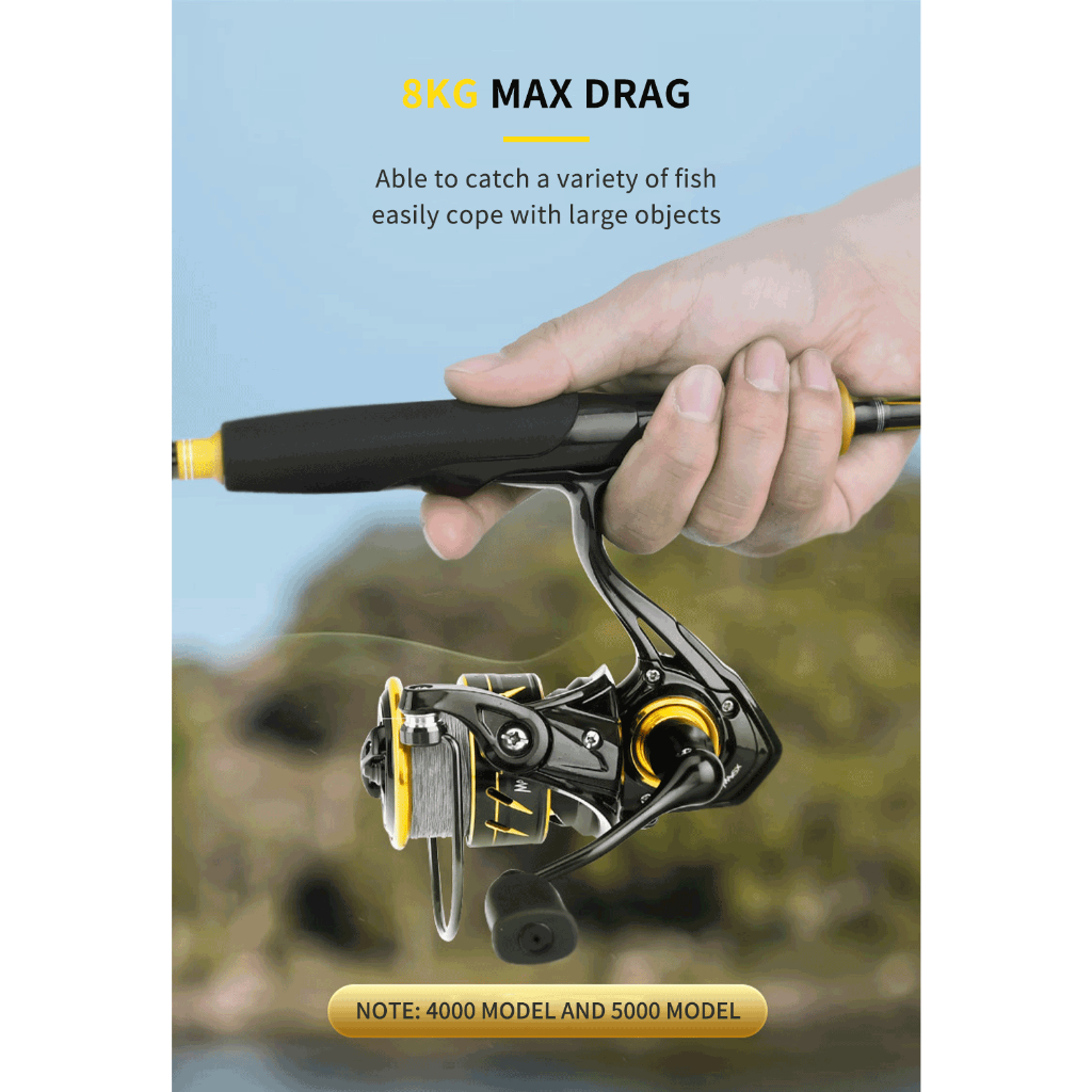Máy đứng câu ngâm và lure 𝐀𝐛𝐮 𝐆𝐚𝐫𝐜𝐢𝐚 𝐌𝐚𝐱 𝐒𝐗 HKN Fishing