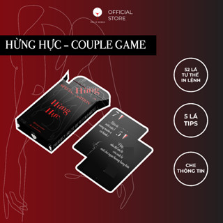 Bộ bài tình yêu Hừng Hực cho cặp đôi 57 lá gồm 52 lá tư thế và 5 lá đặc biệt, Board game 18 - Ừng Ực World