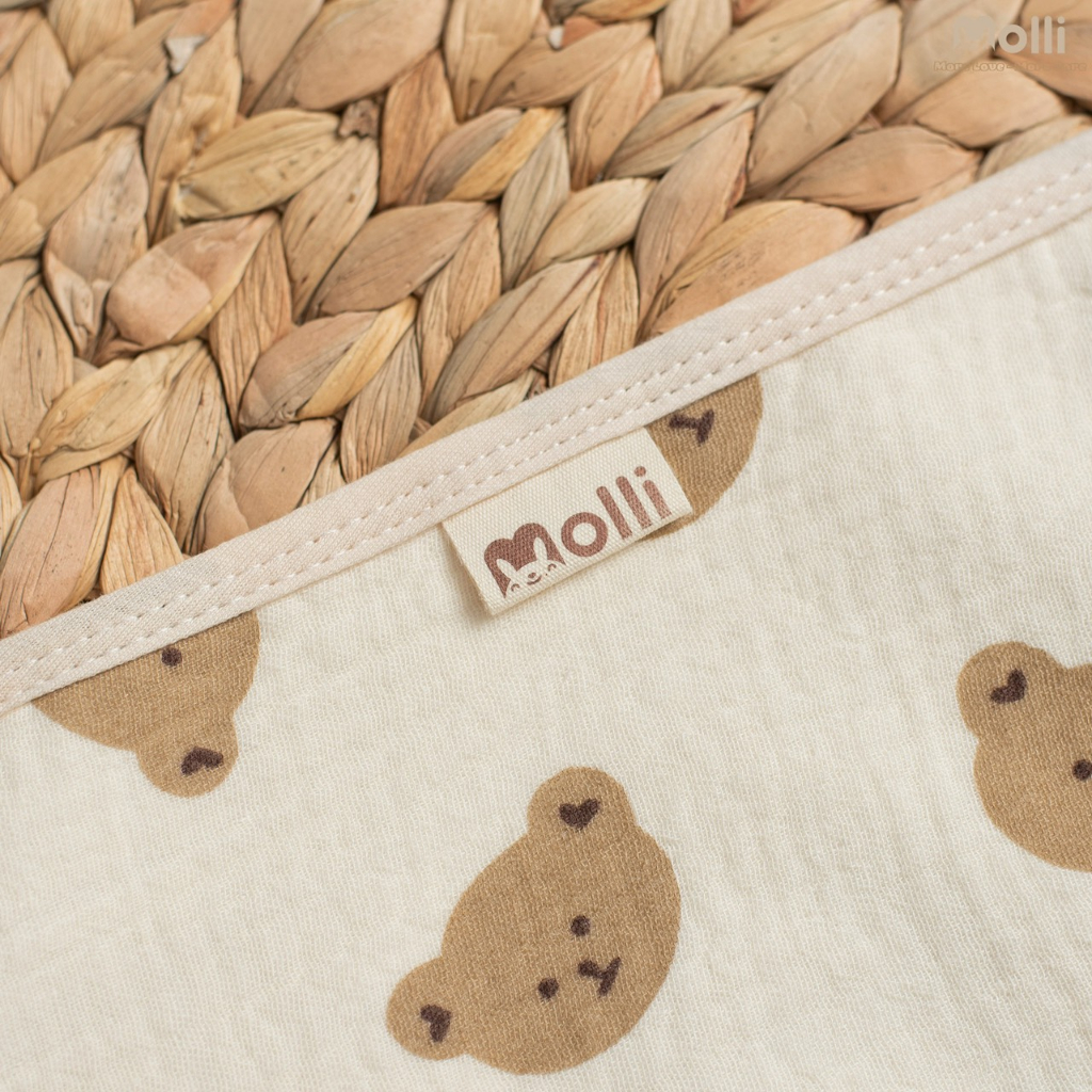 Baby King. Lót chống thấm xô muslin MOLI