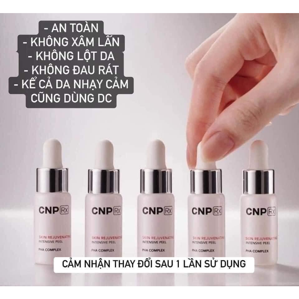 Peel da CNP RX SKIN REJUVENATING INTENSIVE PEEL tái tạo da chuyên sâu chăm sóc da sáng khỏe trẻ hóa da từ trong ra ngoài