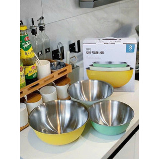 Sét 3thố , bát tô inox xuất hàn cao cấp
