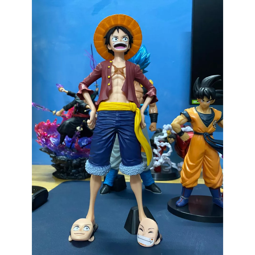 Mô hình anime figure One Piece Luffy kích thước 28cm - mô hình decor trang trí phòng học