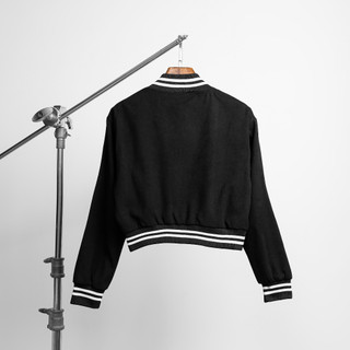 Áo Khoác Bomber Nữ 2 Lớp