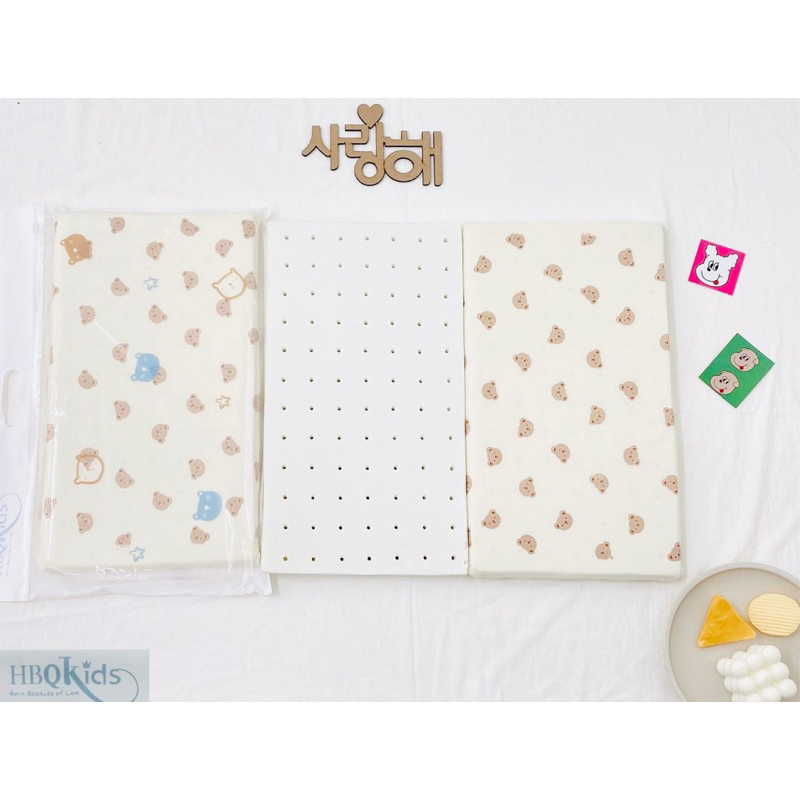 Gối cao su non thông hơi HBQ cao cấp trẻ em