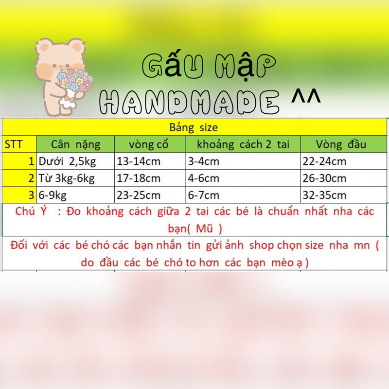 Mũ thỏ cho chó mèo