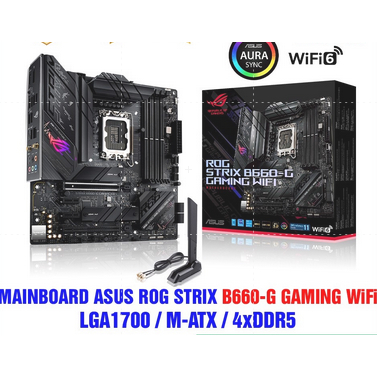 Bo mạch chủ - MAINBOARD ASUS ROG STRIX B660-G GAMING WIFI  36T