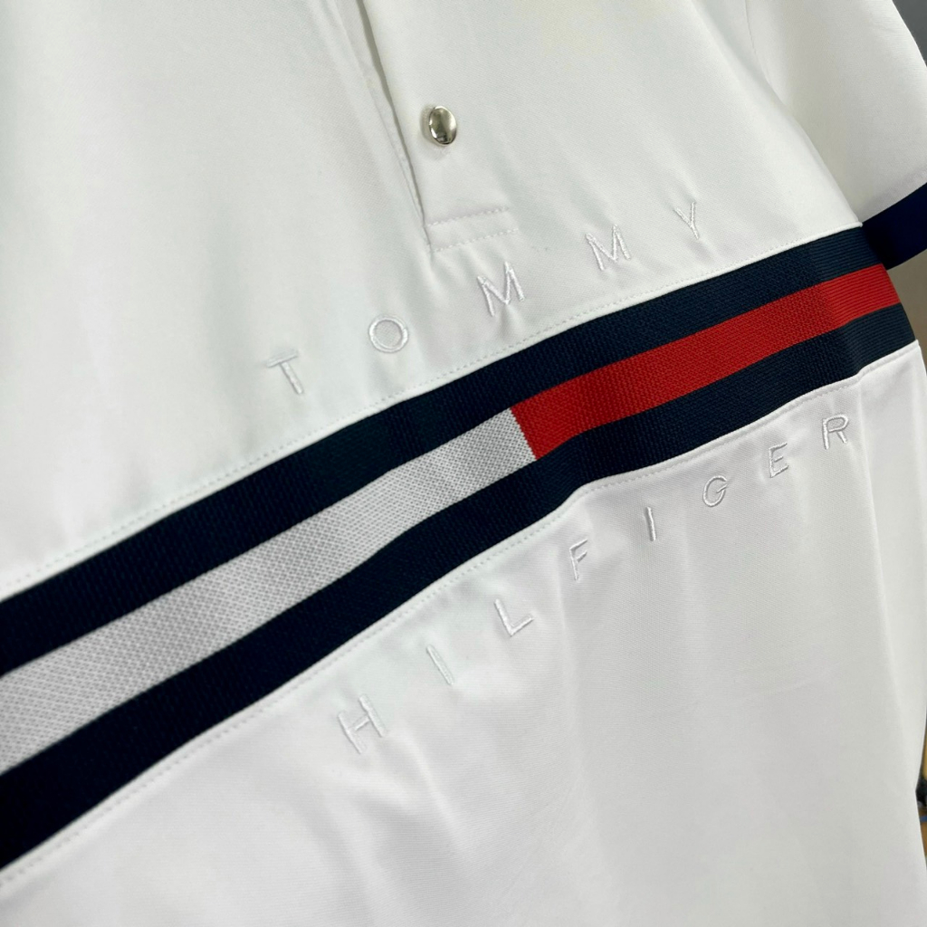 Áo Polo Cotton Nam Vân Chữ Trẻ Trung Đơn Giản Hot Hit