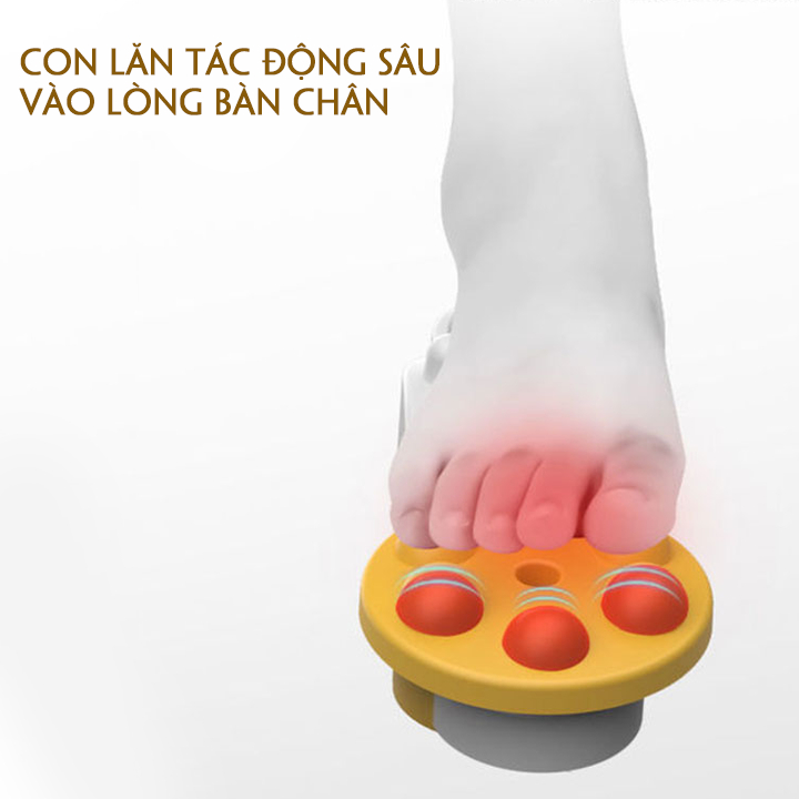 Máy massage chân cao cấp 4D có điều khiển từ xa, Bồn, Máy, Chậu mát xa xoa bóp đa năng - Mát xa chân 360 độ