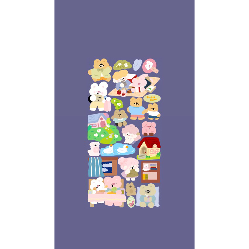 hình dán cảnh đẹp- mayisbychan stickers