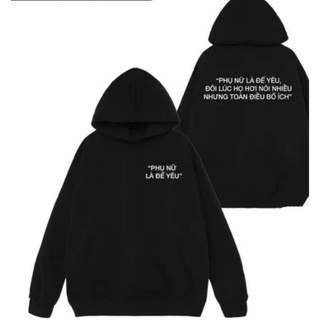 Áo phụ nữ là để yêu 🎁 freeship 🎁 áo hoodie phụ nữ là để yêu - áo hài hước độc lạ